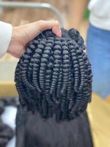 APOHAIR Super doble dibujado negro rizado al por mayor cutícula alineada DD y SDD extensiones de cabello humano - Product Image 5