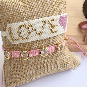 Miyuki <b>love</b> <b>bracelet</b> - Product Image 1