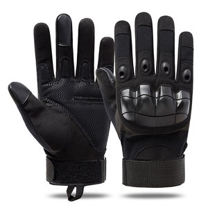 Gants de paume en cuir Sécurité Travail Vente en gros Écran tactile Anti Vibration Impact Gants de mécanique avec conception personnalisée - Product Image 1