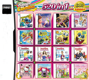 Uper ll en 1 ideideo ame artridge sole onsole ARD para Nintendo 33D22DS - Product Image 4