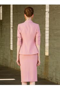 Conjunto de chaqueta y falda de talla grande para mujer, moda de negocios, dos piezas, hecho en Vietnam - Product Image 5