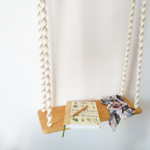 High Quality Home DecorMacrame <b>Swing</b>, Wooden Adult or Children Indoor <b>Swing</b>, Wedding DecorElegant and Amazing - Product Image 1
