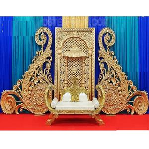 Mur de bougeoirs européen d'arrière-plan pour mariage, bougeoir d'arrière-plan faite à la main - Product Image 1