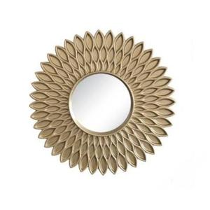 Luxury Decorative Metal <b>Wall</b> <b>Mirror</b> Premium Quality Handmade <b>Round</b> Shape <b>Mirror</b> Gold Powder Coated Bathroom <b>Wall</b> Mounted - Product Image 5