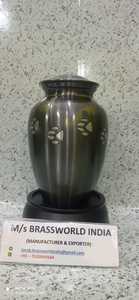 Urna de CREMATINA para cenizas de mascotas, suministros funerarios de cremación por Brassworld, India - Product Image 6