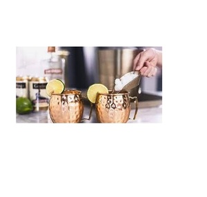 Opper Mule taza de cobre oscow Mule para cóctel para beber hecho a mano para artículos de fiesta y restaurantes - Product Image 1