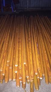 New Design <b>Broom</b> <b>Handles</b> Raw <b>Wooden</b> <b>Broom</b> <b>Wooden</b> <b>Broom</b> Wood <b>Handle</b> GLH Straight - Product Image 2