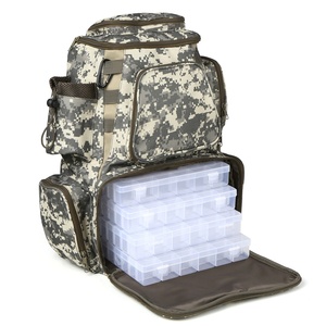 Custom Multi-function fishing cooler bag storage waterproof fishing bags Outdoor Sport Camping Hiking fishing tackle backpack