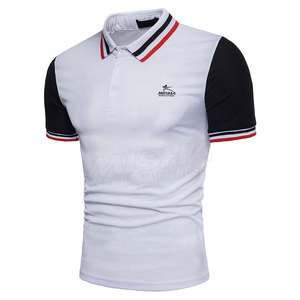 Polo de alta calidad para hombre, camiseta informal de Color sólido - Product Image 2
