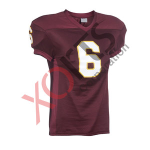 Conjunto de camiseta de uniforme de fútbol americano del Equipo Verde al mejor precio, logotipo personalizado de talla grande, transpirable, antibacteriano, secado rápido, Verano - Product Image 5