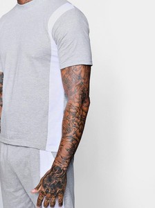 ล่าสุดแฟชั่นผู้ชายฤดูร้อนเสื้อยืดและกางเกงขาสั้นชุดที่มีการพิมพ์ที่กำหนดเอง - Product Image 4