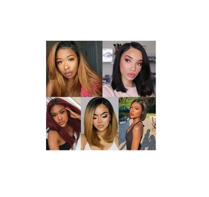 Peluca de cabello humano sin procesar, cabellera de encaje transparente HD, con todos los cutículas, extremos gruesos, precio de fábrica al por mayor - Product Image 2