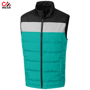 Gilet double-couleur pour hommes, personnalisé, rembourré, bulles, couleur, ensemble - Product Image 5