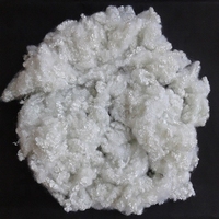 Fibre synthétique 9D HCS 100% polyester, fibre discontinue recyclable, siliconée, creuse, conjuguée, GRS, recyclée, pour filature de béton