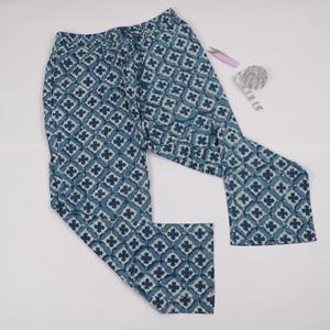 กางเกงครามในบล็อกมือพิมพ์ - Product Image 1