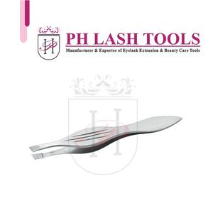 Pince à épiler des sourcils en acier inoxydable, pince à épiler, personnalisé, à bout incliné, nouvelle collection, vente en gros - Product Image 5