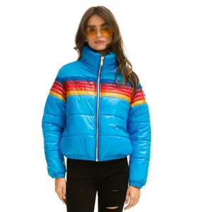 2021 최신 디자인 뜨거운 판매 여성 겨울 착용 호흡기 자켓 퀼트 자켓