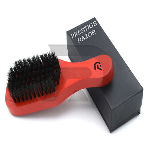 Prestige rasoir 1906 vente chaude en bois barbe brosse 100% poils de sanglier rasage Nylon matériel hommes soins personnels accessoire visage - Product Image 6