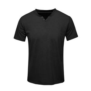 T-shirt de sport pour homme, coupe ajustée, 95% coton, 5% coton, personnalisé - Product Image 5