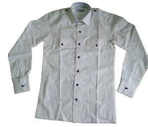 Camisa de Trabajo para Hombre de Manga Larga, 100% Algodón de Punto, Ajuste Slim, Estampado Casual y Cómodo para Otoño - Product Image 5