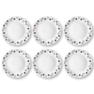 Platos blancos de calidad superior para catering, placa redonda ecológica de 6 pulgadas para oficina o fiesta en casa - Product Image 2