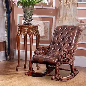प्राचीन लक्जरी लकड़ी कमाल की कुर्सी