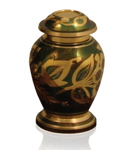 Urnas de cerámica para cremación hechas a mano para cenizas, urnas funerarias personalizadas para adultos, venta al por mayor - Product Image 3