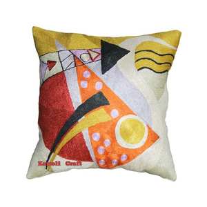 <b>Red</b> modern art <b>red</b> Picasso designer handmade <b>cushion</b> <b>cover</b> - Product Image 1