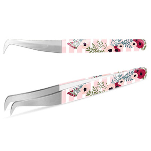Pinzas para pestañas, belleza profesionales y suministros de 2022 para extensiones de pestañas, pinzas de volumen para pestañas - Product Image 3