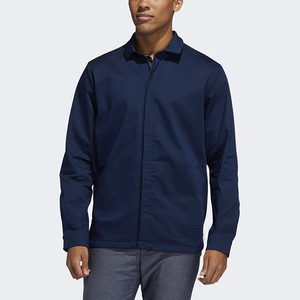 Veste de golf décontractée légère pour homme Veste de sport classique en toile extensible imperméable à l'eau avec fermeture éclair sur le devant de haute qualité - Product Image 4