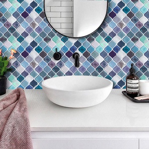 3dWallpaper דביק קילוף דדו לשימוש חוזר עמיד למים ג 'ל מרתף רצפת קיר קרמיקה אריחי מדבקות - Product Image 4