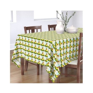 Yellow Color New Design Printed Cotton <b>table</b> <b>cloth</b> Organic Cotton GOTS Certified - Product Image 6