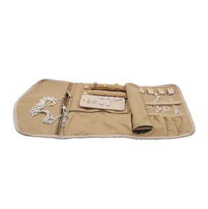 Fashion Jewelry Carrying case Portable <b>Jewellery</b> <b>Roll</b> up Bag New <b>Jewellery</b> Organizer - Product Image 2