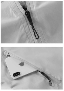 Offre Spéciale vestes coupe-vent légères et respirantes à fermeture éclair pour hommes pour les sports d'hiver randonnée vente en gros - Product Image 6