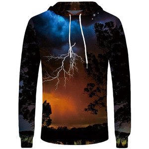 Pull à capuche de haute qualité en polyester/coton pour hommes, coupe-vent épais et épais, en éponge française, pour l'hiver, écologique et personnalisé. - Product Image 1