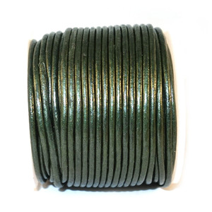 Cordón de cuero redondo al por mayor, abalorios metálicos, hallazgos de joyería, suministro de componentes a granel, comprar accesorios para cordón de joyería - Product Image 1