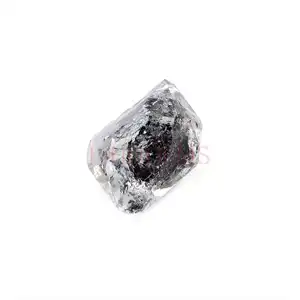 天然Herkimer钻石11x7毫米自由形状粗糙4.70 Cts宝石制作珠宝
