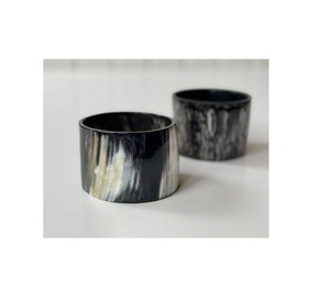 Bougeoir en corne pour pièce d'exposition pour bougeoir décoratif pour la maison et prix bon marché avec emballage en boîte brune - Product Image 1