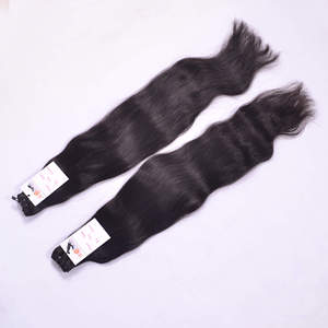 Precio de fábrica, cabello vietnamita liso, cabello virgen dibujado doble, extensiones de cabello humano dibujado doble virgen a granel al por mayor - Product Image 2