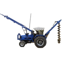 Foreuse tracteur métal PTPR de meilleure qualité-Perceuse montée sur poteau de 30 mètres CNC hydraulique d'occasion"