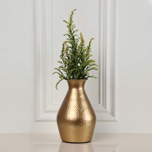 Florero de Metal martillado para decoración del hogar, mesa lateral Central de alta calidad - Product Image 2