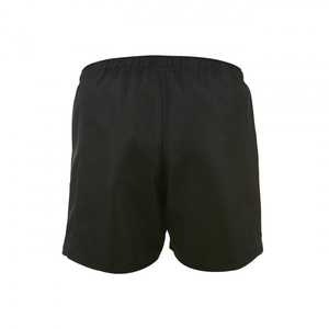 กางเกงขาสั้นเล่นฟุตบอลผ้าแคนวาสลำลองสำหรับผู้ชาย100% ผ้าโพลีเอสเตอร์ย้อมสีล้วนพร้อมกระเป๋าตาข่ายและคุณสมบัติป้องกันริ้วรอย - Product Image 6