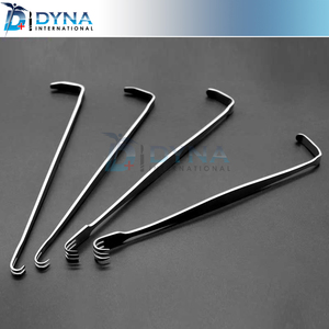 Retracteur d'Paupières en Acier Inoxydable à Tête Aiguisée de 16 cm, Certifié CE, pour Chirurgie Esthétique et Plastique - Product Image 2