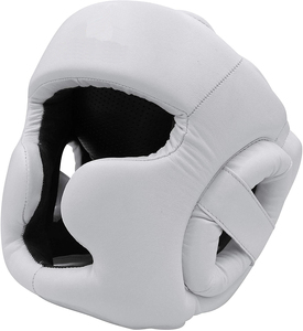 Adults <b>Head</b> Guard Full Face Helmet Protection for MMA Mixed Martial Arts Muay Thai Kickboxing Taekwondo <b>Training</b> <b>Head</b> Guard - Product Image 2