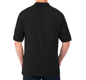 Personalizado Color sólido 100% algodón Golf para la camisa de manga corta de los hombres de secado rápido antiarrugas Jersey serigrafía de negocios - Product Image 6