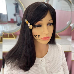 Pelucas <span class=keywords><strong>de</strong></span> cabello humano brasileño Virgen sin procesar, grado <span class=keywords><strong>de</strong></span> inyección superior, 10A, médico, 100% - Product Image 4