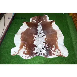 Tapis de prière en fausse fourrure d'animal, accessoire de prière en cuir de vache imprimé, Stock pré-vente