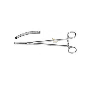 Wertheim-Forceps de histerección, instrumentos quirúrgicos generales dentados cruzados de 23cm - Product Image 3