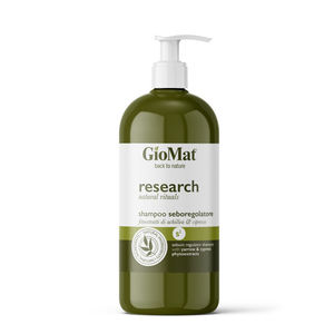 Champú GioMat Professional Salon con Fórmula Italiana de Yarrow y Ciprés para el Tratamiento del Cabello, 750 ml/25.3 oz, REGULADOR DE SEBO para el Cuidado del Cabello - Product Image 1
