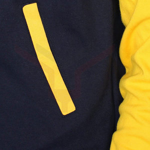 เสื้อแจ็คเก็ตทีม Letterman Varsity แบบกำหนดเอง ผ้าขนสัตว์ผสม แจ็คเก็ตเบสบอลปักโลโก้ สำหรับทีมกีฬาวิทยาลัย - Product Image 5